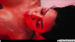 Real life Hentai - Latino Beauty, surprised fucked, her Pussy and Anal never forget Aliens