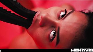 Real life Hentai - Latino Beauty, surprised fucked, her Pussy and Anal never forget Aliens