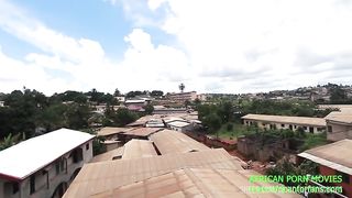 The neighborhood seamstress with her client who takes the measurements of the pants and takes the opportunity to take the measurements of his cock which she likes begins by sucking and drinking the sp