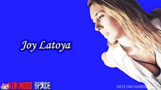 JOY LATOYA VISITS GLORYHOLES AND ENJOYING IT TO SUCK AND CUM BIG BLACK COCKS AT KOKINOOS SPACE
