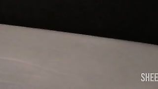 Erotique Entertainment - live-in Asian sex slut EVA YI knows she can entice a great fuck from ERIC JOHN using her red platform stripper heels ErotiqueShoeSex