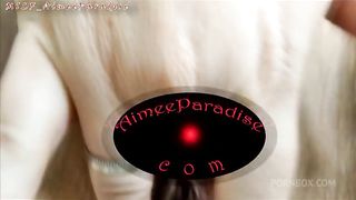 Young hooligan spins lustful mommy for a hot dildo show in open chat!