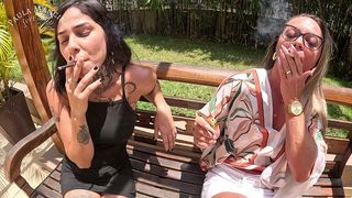 SLUTS SMOKING AND TALKING ABOUT DICKS. - SHORT VIDEO FROM FULL VIDEO