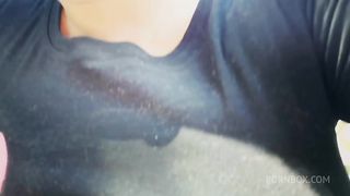 Italian slut pisses on a crucifix in a deconsecrated cemetery
