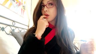 stepmom Chantal have a sexy catsuit just for you