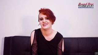 BUSTY REDHEAD MARLA GETS HER TWAT DEEPLY FUCKED AND SWALLOWS WARM CUM!