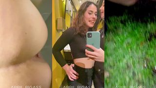 THREESOME PISSING ON THE STREETS OF ARGENTINA, MAR DEL PLATA, 2 WHORES TOGETHER!! DIRTY AND WHORES