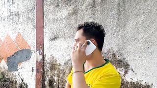 Marido safado, trai sua esposa com uma linda India trans.