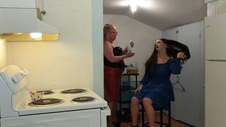 GUY TRANSFORMED INTO WOMAN FOR GIRLS NIGHT OUT