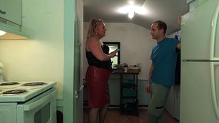 GUY DECIDES TO DRESS AS WOMAN FOR THE FIRST TIME