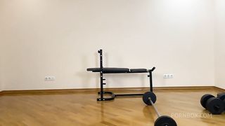 Full Weight Facesitting In Yoga Pants Instead Of Exercising