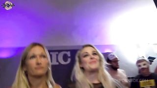 Grand Daughter Joins GILF for 60 Bull Creampie Insemination CumTeam Party