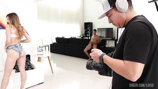 Behind the Scene from Horny Mina gets anal fisted by Erik Klein and it is assfucked by 3 big cocks in doing triple penetration ,DAP And Young Brazilian slut Mih Ninfetinha Anal & DAP 4 on 1 with 0% Pu