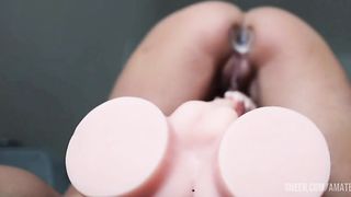 Rough DP & Creampie for Sexy Babe