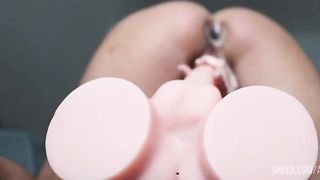 Rough DP & Creampie for Sexy Babe