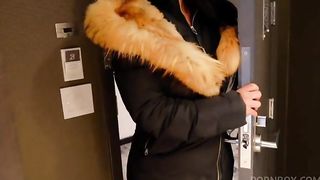 My Tinder Date fucked me by a window in front of way too many people - 4K