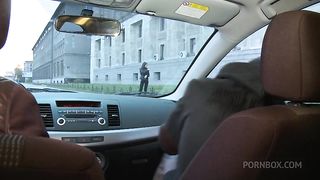 Tiny brunette invites BF at her place in order to try anal