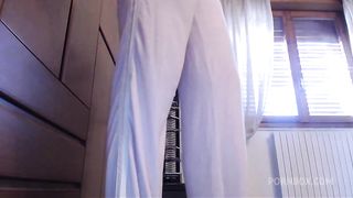 Extreme and painful treadmill panic 4k