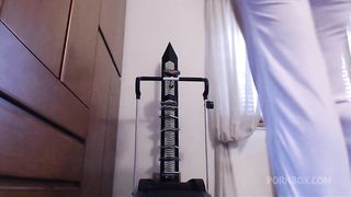 Extreme and painful treadmill panic 4k