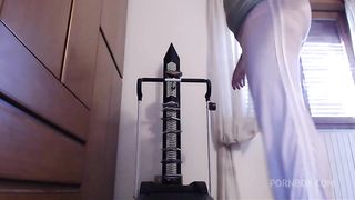 Extreme and painful treadmill panic 4k