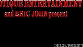 Erotique Entertainment - Ebony beauty VERTA finally gets to eat ERIC JOHN's ass then fuck his big white cock - an EricJohnsSexAdventures real life experience