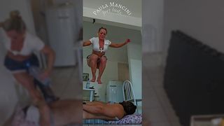 TRAMPLING CRUELLY ON BRAT