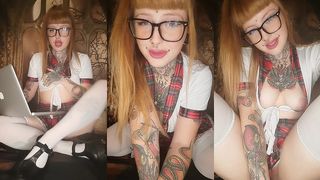 GIANTESS!YOUR SISTERS FRIEND CATCHES YOU PERVING!