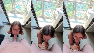 I KNOW HOW TO SPICE THINGS UP THIS MORNING DURING OUR VACATION