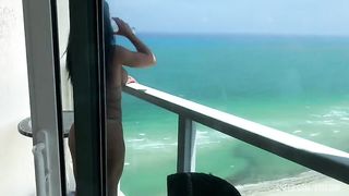 Hot School Teacher gets fucked by a rich celebrity in Miami