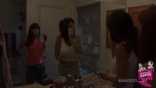 Lily is given a workout when Deauxma get out the strap-on. That is until Lily turns the tables and gives Deauxma a turn as well