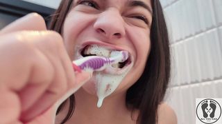 4K DENTAL HYGIENIST ROUTINE MOUTH FETISH CLOSEUPS NAKED