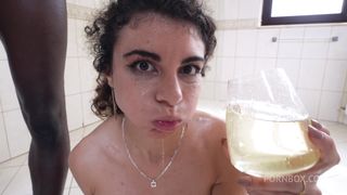 7ON1 INTERNATIONAL GANGBANG! HARDCORE TRIPLE ANAL PENETRATION OF BUSTY LADY ANA WITH DRINKING OF POWERFUL STREAMS OF URINE FROM SEVEN BIG COCKS EKS585