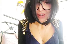 stepmom give you a special gift with her mouth