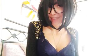 stepmom give you a special gift with her mouth