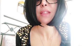 stepmom give you a special gift with her mouth