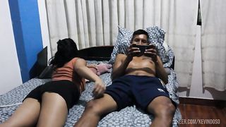 I fucked my friend's brother while he was on his cell phone