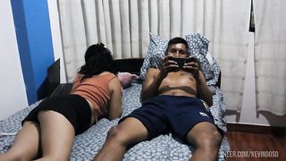 I fucked my friend's brother while he was on his cell phone