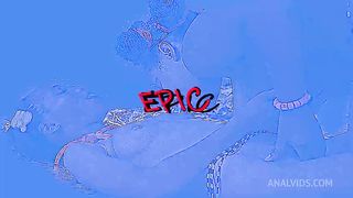 Lesbian Step sisters seduce and fuck innocent milf