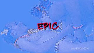 Lesbian Step sisters seduce and fuck innocent milf