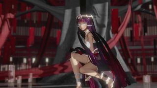 GENSHIN IMPACT LAYLA HENTAI SEX AND DANCE UNDRESS WIGGLE WIGGLE MISSIONARY DOGGY STYLE MMD 3D RED CLOTHES