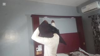 HOW CAN YOU GO TO WORK WITHOUT FIRST OF ALL ATTENDING TO MY PUSSY