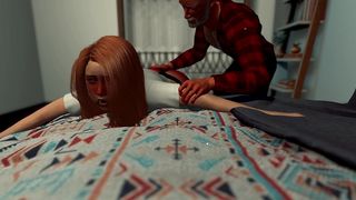 BEDTIME SPANKIN WITH AB3L AND BECKA.