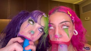 SLUTTY CLOWN BOUNCE HOUSE: MISCHIEF & MAKING OUT!