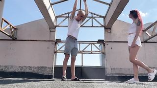 Public BDSM Humiliation With Carefree Goddess Sofi