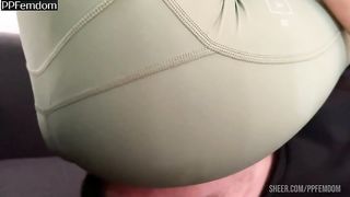 Ignore Facesitting Fullweight Femdom In Sport Yoga Pants With Mistress Kira