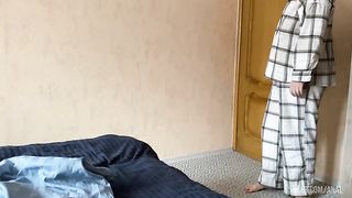 MY STEPMOM GETS MAD AT ME AND THEN GRABS MY DICK AND SHOVES IT UP HER ASS.