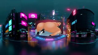 SEXY BUBBLE BUTT ROSE VS A BIG BLACK FUCK MACHINE