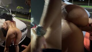 DEIXEI ELA MELADA E COMI DE QUATRO NA FRENTE DO CARRO