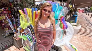 CREAMPIE FIEBER IM URLAUB?! 100% SEXTOURIST GRATIS SCHLAMPE!