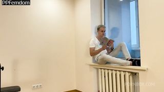 Jeans Facesitting (Jeanssitting) Punishment With Mistress Sofi